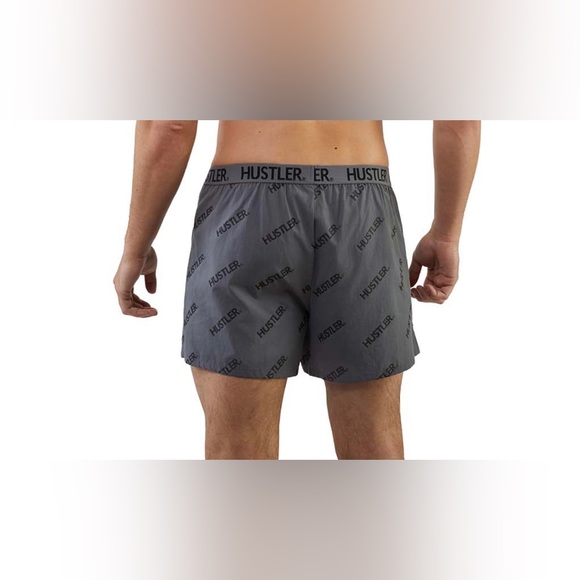 HUSTLER Logo Print Mens Boxers - Picture 4 of 5